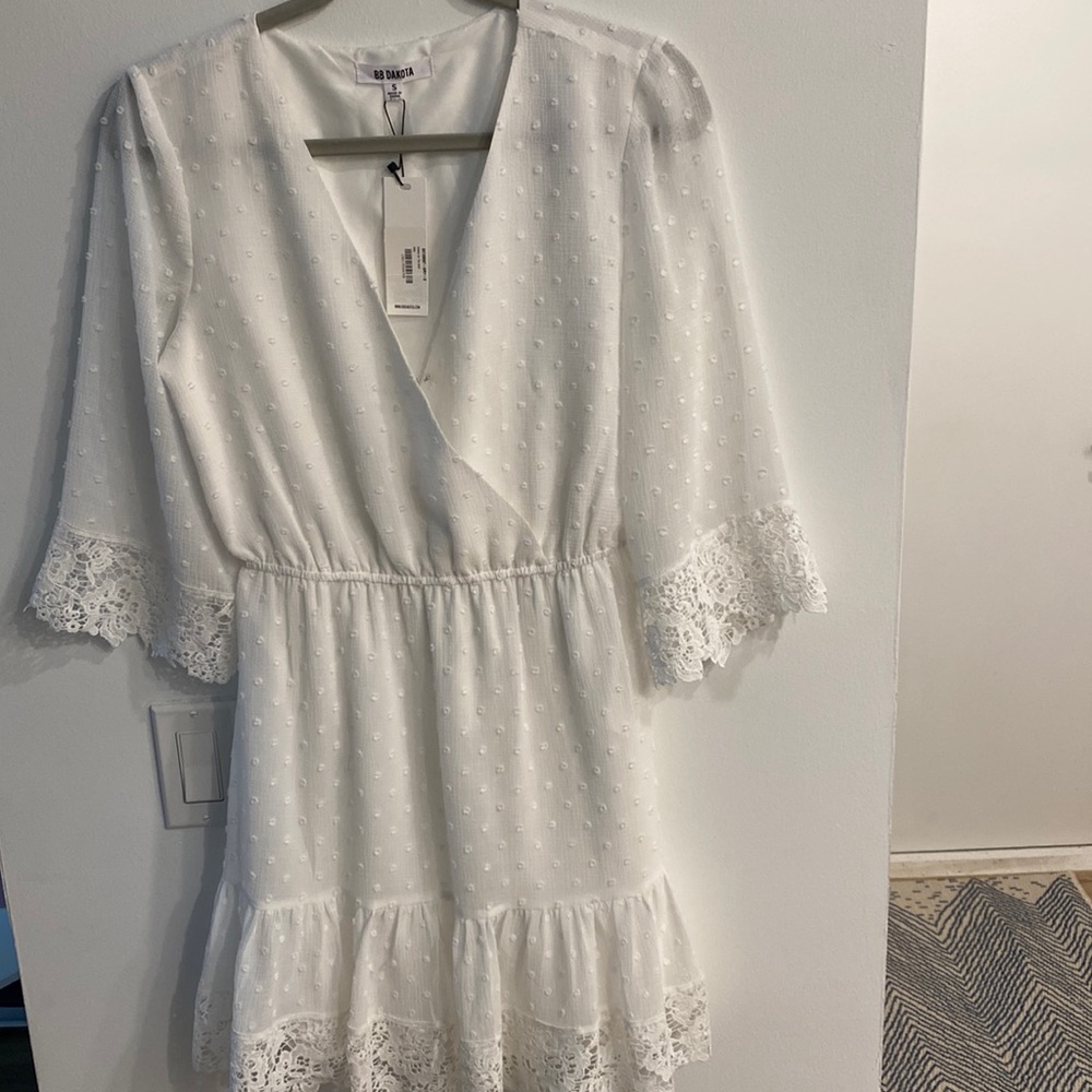 NWT - BB Dakota Chiffon on the Spot Dress